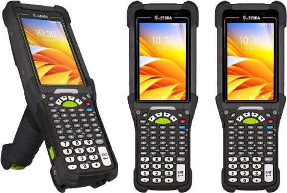 Zebra MC9401-0G1P6GSS-A6 Datenerfassungsterminal MC9400 Series in Schwarz mit Android, 128 GB Speicher, 4,3 Zoll Display, 5G, Wi-Fi 6E und Bluetooth - Bild 1