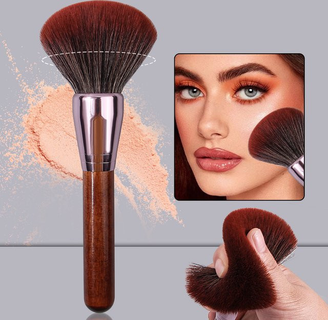 KOSSHOW Make-up-Pinsel mit Holzgriff, Unisex - Bild 1