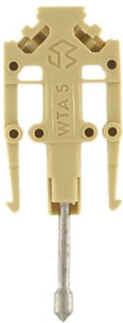 Weidmüller Testadapter 1051260000, 25 Stück, beige/Stahl - Bild 1