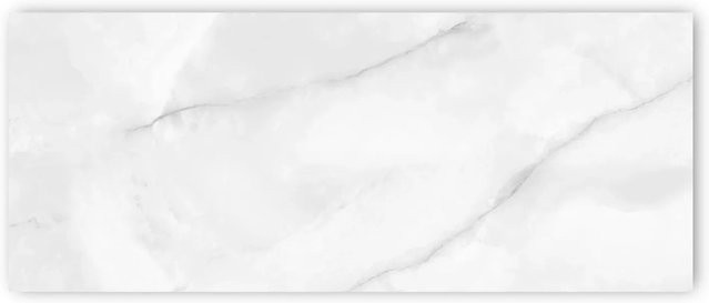 Walllux Küchenrückwand Marmor Rustic in Weiß aus Alu-Verbund, B/H: 150 x 60 cm, Stärke: 3 mm - Bild 1