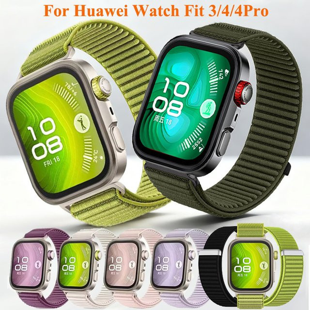Huawei Uhrenarmband Nylon, Textil/NATO, Unisex - Bild 1