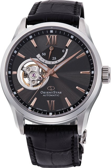 Orient Star Armbanduhr Automatik, Edelstahl, Leder, 40 mm, Herren - Bild 1