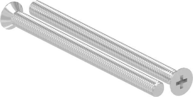 FeNau Senkkopfschraube Edelstahl A2 M5 x 70 mm DIN 965 Phillips-Kreuzschlitz in Silber - Bild 1