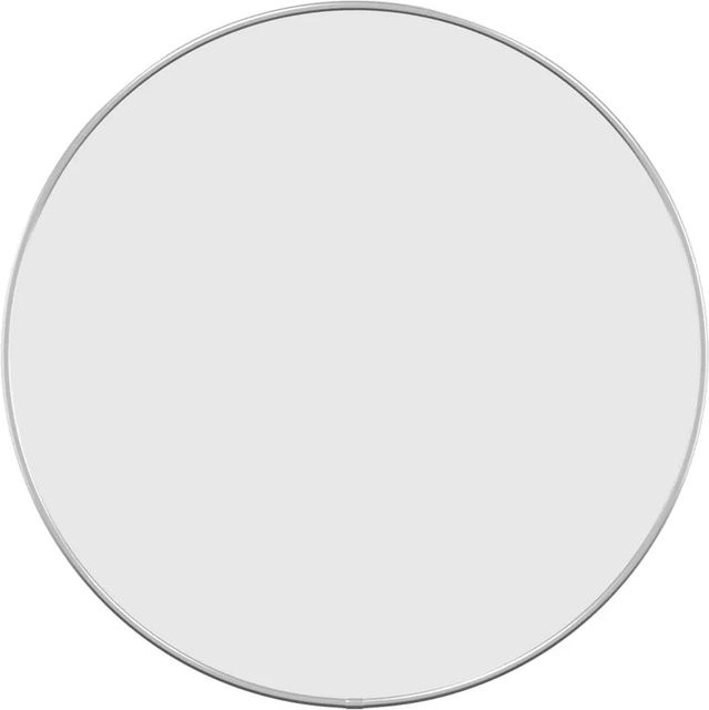 vidaXL Wandspiegel Silber Rund Durchmesser: 50 cm - Bild 1