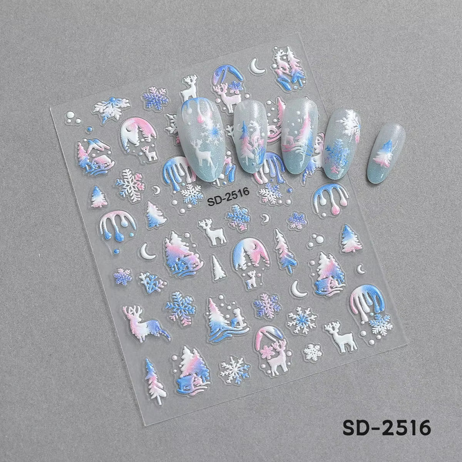 Nibiru DU Nail Art Aufkleber, Schimmernd, Unisex - Bild 2