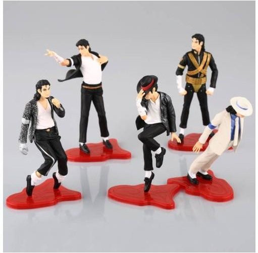 NovaGlade Michael Jackson Pose-Figuren 10 cm Set - Bild 1