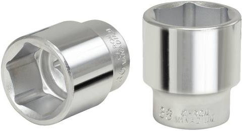 KS Tools 3/4 Zoll Sechskant-Stecknuss kurz in Silber, 54 mm - Bild 1