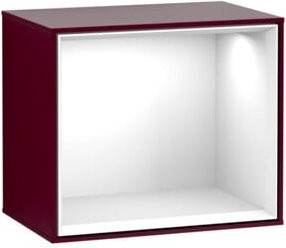 V&B Regalmodul Finion Wandbeleuchtung mit integriertem LED-Licht in Weiß Matt, B/H/T: 41,8 x 35,6 x 27 cm - Bild 1