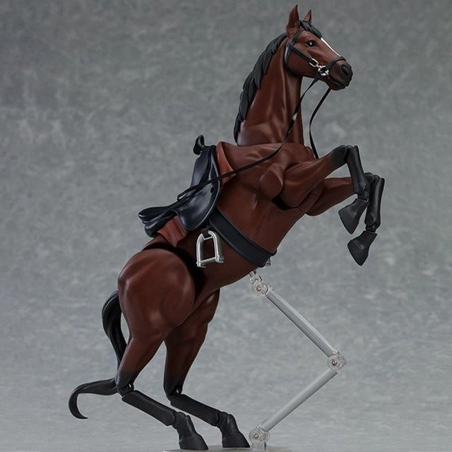 Figma Pferd 2.0 Version, Schimmelbraunes Pferd, Modell Ornament, ab 14 Jahren - Bild 1