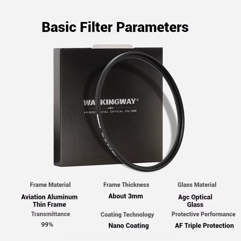 Filter-Set für Xiaomi 17 Ultra Handykamera mit UV-, CPL-, GND-, Soft- und Star-Flare-Filtern für mobile Aufnahmen - Bild 5