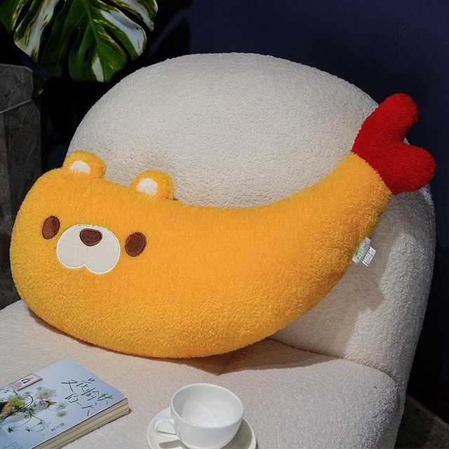 Yiran Health & Beauty Friedensgarnelen Cosplay Serie Plüschtier, 60cm, ab 14 Jahren - Bild 1