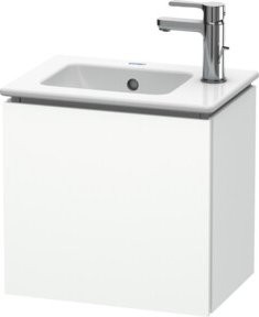 Duravit L-Cube Waschtischunterschrank wandhängend, Farbe Weiß matt, B/T/H: 42 x 29,4 x 40 cm - Bild 1