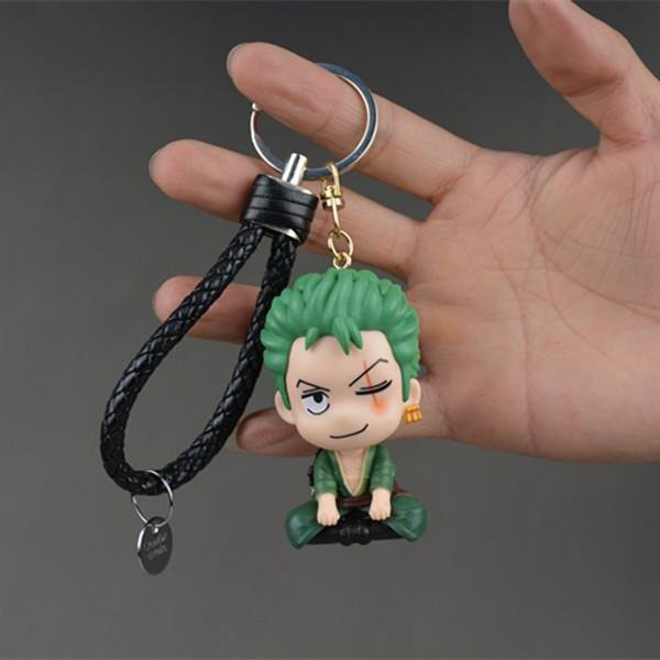 Yiran toy ONE PIECE Luffy Zoro Sanji Schlüsselanhänger Puppe - Bild 1