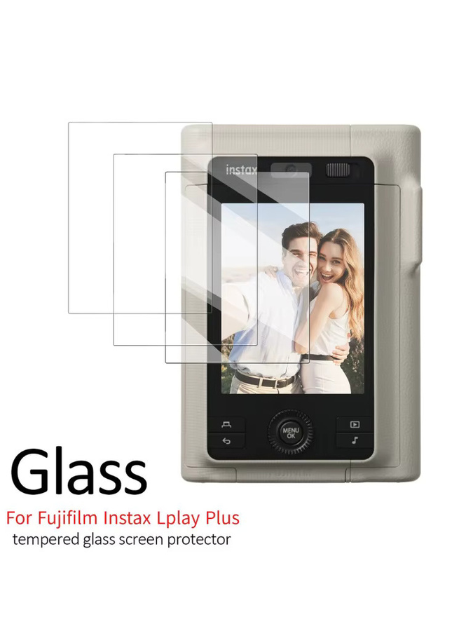 Fujifilm HD Clear 9H gehärtetes Glas Displayschutz für Instax Mini Evo, LiPlay und LiPlay Plus in Transparent - Bild 4