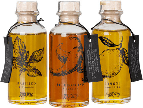 Bio Orto Bio-Olivenöl 3 x 250 ml - Bild 1