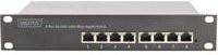 Digitus DN-95331 Managed L2+ Netzwerk Switch mit 8 x 10/100/1000 Mbit/s Ports und PoE+ (80 W), Schwarz - Bild 2