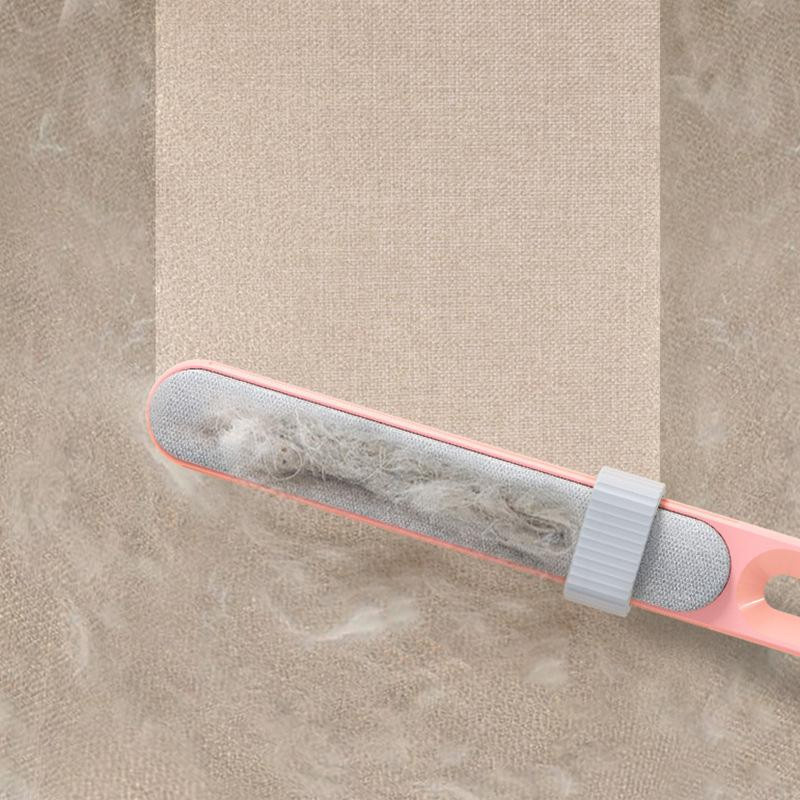 NATAWA Fusselrolle für Haustiere und Kleidung, Doppelseitiger Lint Remover zur Fellreinigung, Pink - Bild 2