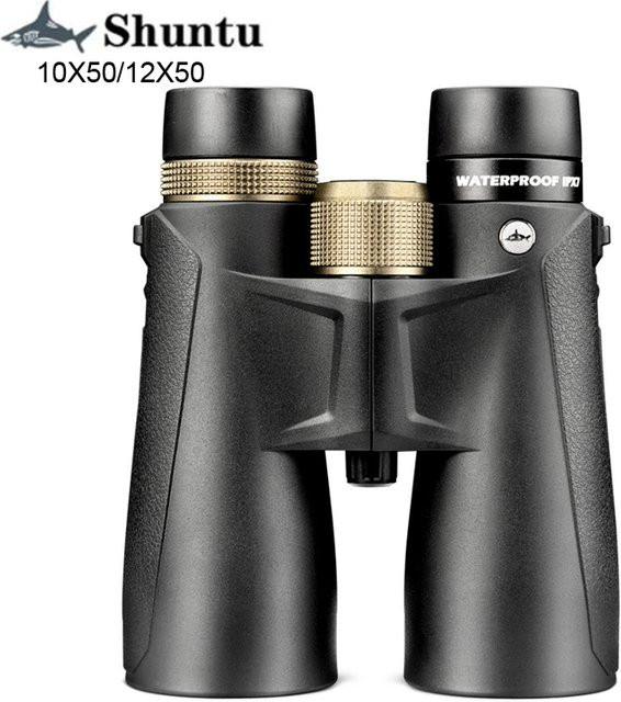 Shuntu Professionelles HD Long Range Fernglas mit FMC-Beschichtung und BAK4-Prismen, IPX7 Wasserdicht, Schwarz - Bild 1