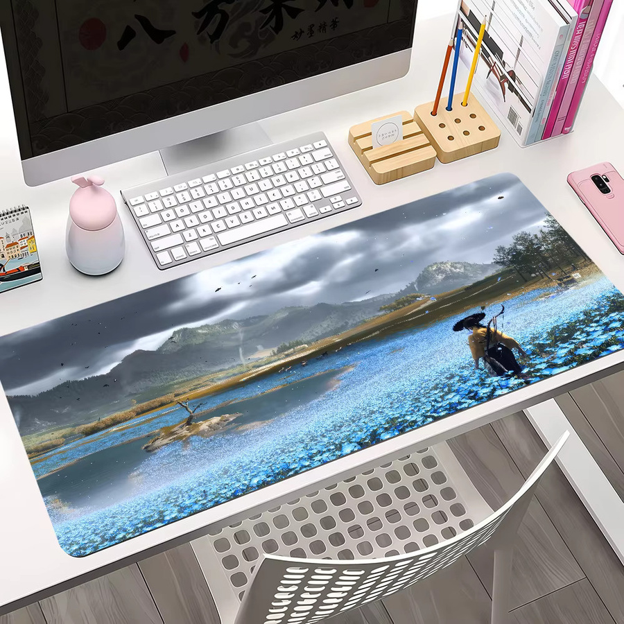 Game Cool G-Ghost of Yotei Gaming Mauspad, rutschfest und verdickt, Multicolor - Bild 5
