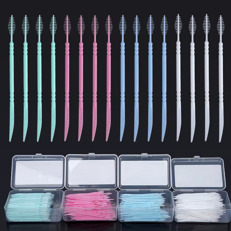 JIECARE Interdentalbürste, doppelseitig, 300 Stück - Bild 5