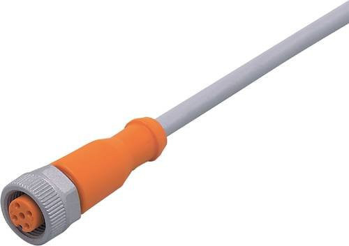 Ifm Electronic Anschlussleitung EVW011 Buchse gerade, 5 Pol, grau, 5 m - Bild 1