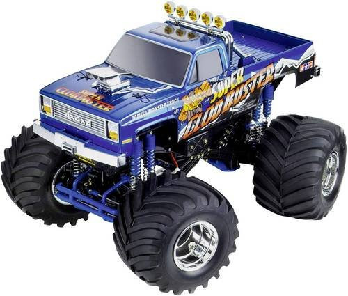 Tamiya Super Clod Buster 1:10 RC Modellauto Elektro Monstertruck Pickup Truck Bausatz mit Allradantrieb (4WD) - Bild 1