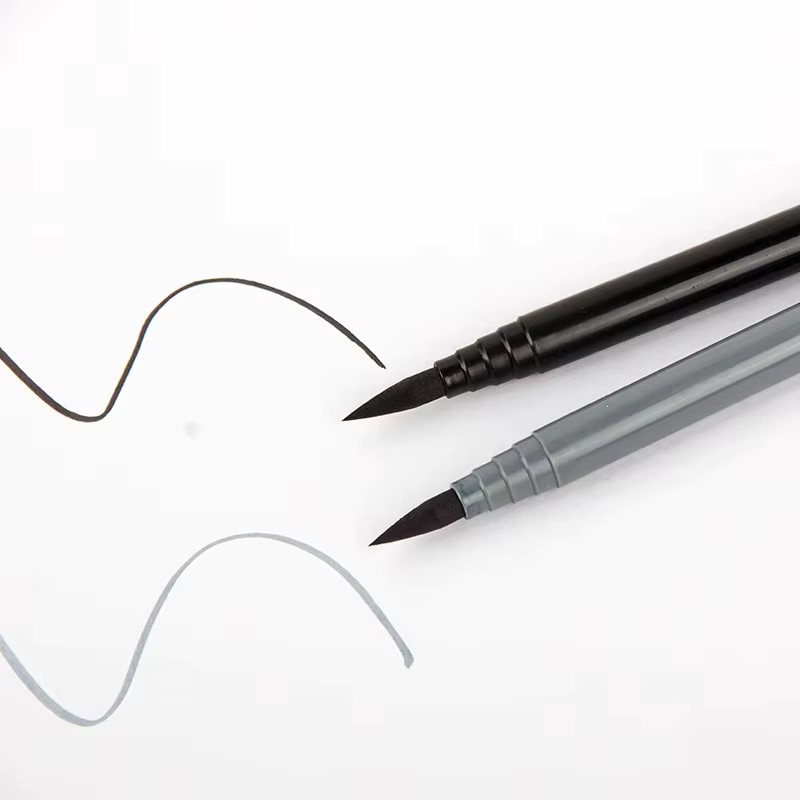 Faber Castell Aquarell-Kalligrafie-Pinselmarker auf Wasserbasis mit weicher Spitze zum Zeichnen und Schreiben - Bild 3