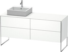 Duravit Waschtischunterschrank XSquare in Weiß, B/T/H: 160 x 54,8 x 77,8 cm - Bild 1