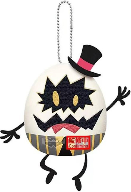 Yiran toy Hazbin Hotel Vaggie Angel Schlüsselanhänger, Plüsch, 10cm, ab 14 Jahren - Bild 1