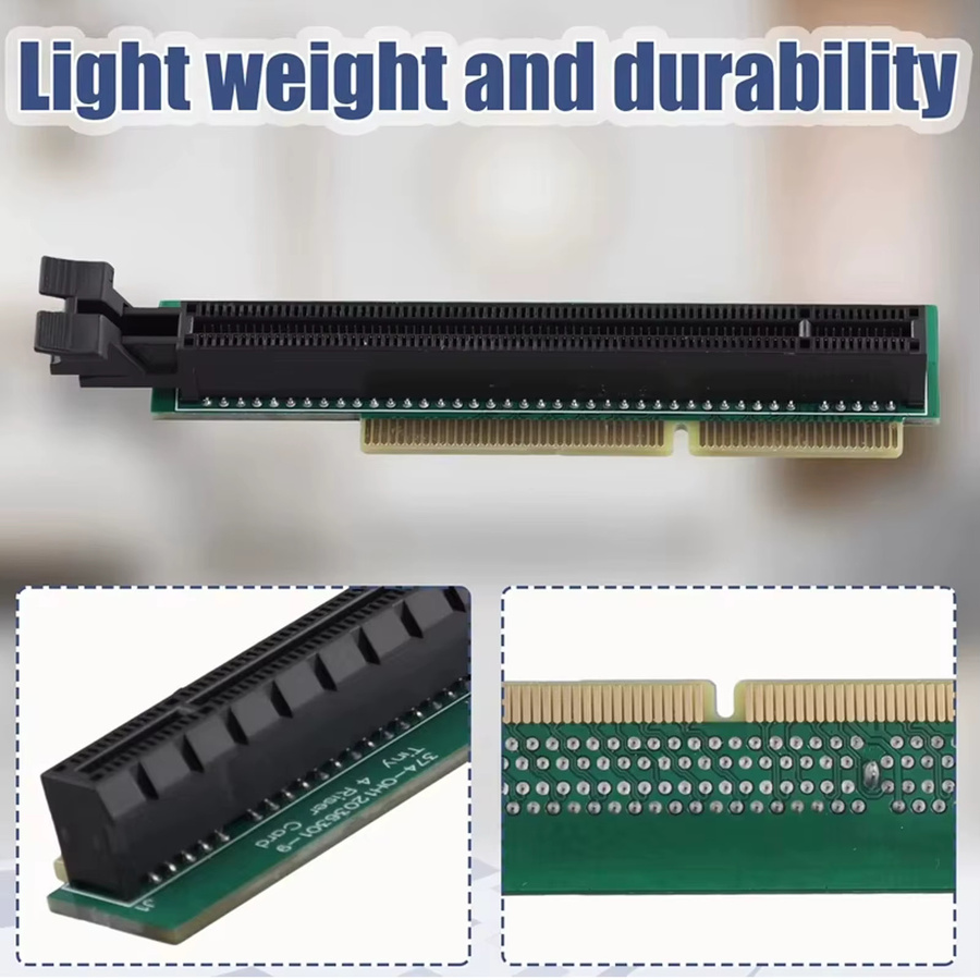 YOUTHINK PCI E-Grafikkarten-Adapterkarte 01AJ902 für 4-Port NIC mit Plug-and-Play-Funktion - Bild 2