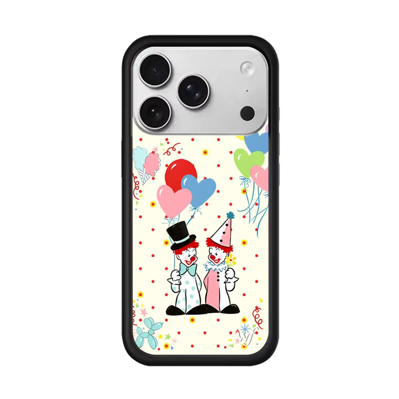 Wildflower Handyhülle mit Halloween Tiger und Clown Design für iPhone 12 13 14 15 16 17 Pro Max Plus Air in Multicolour - Bild 2