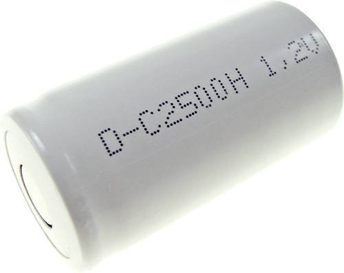 Mexcel Spezial-Akku Baby SC2500H Flat-Top NiCd 1.2V 2500 mAh hochtemperaturfähig - Bild 1