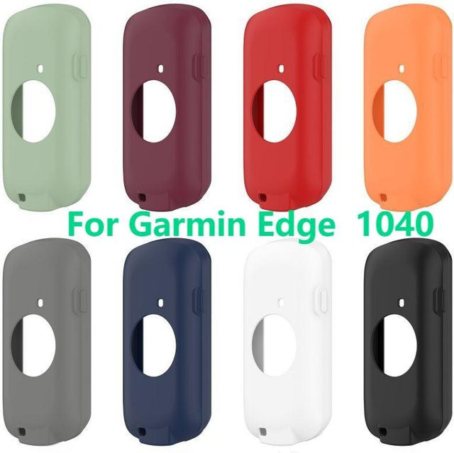 Silikonhülle für Garmin Edge 1040 Fahrradcomputer in Orange als Stoßschutz und Staubschutz - Bild 1