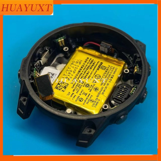 Garmin Ersatz-Schutzhülle mit Knöpfen, Titan, Schwarz, Smartwatch-Zubehör - Bild 1