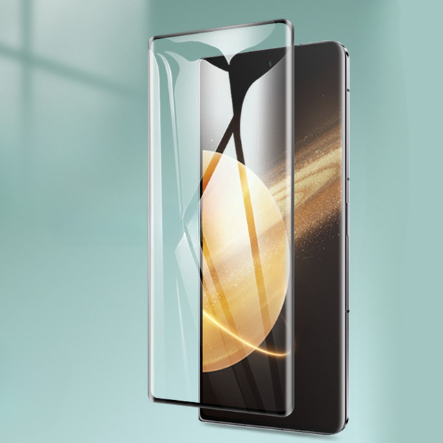 Honor Displayschutzfolie aus 3D gebogenem gehärtetem Glas für Magic V3 VS3, transparente Vollabdeckung mit 9H Härtegrad - Bild 1