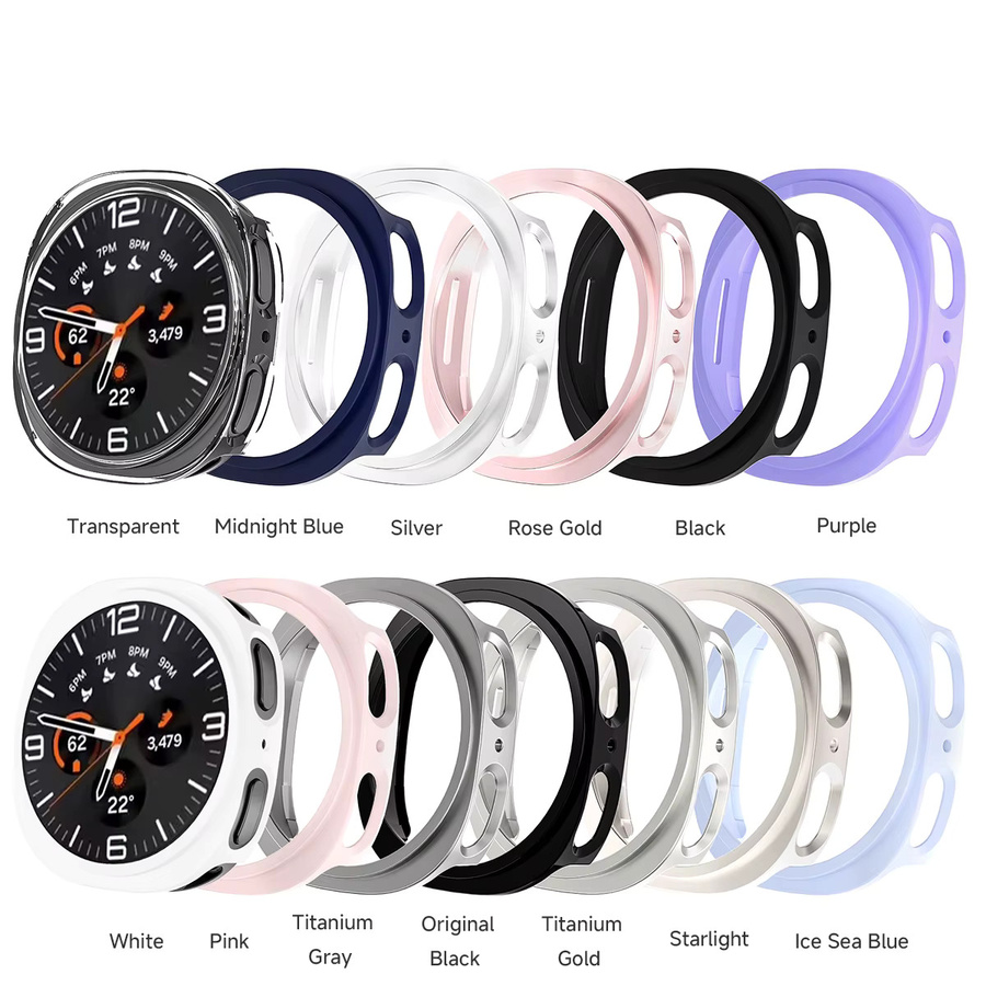 CHIICSMART Schutzhülle für Samsung Galaxy Watch 8 Classic, Harte PC-Stoßfängerhülle, Unisex - Bild 3
