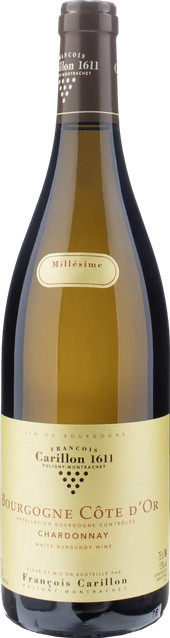 Domaine Francois Carillon Chardonnay Weißwein Bourgogne 2023, 0,75 l - Bild 1