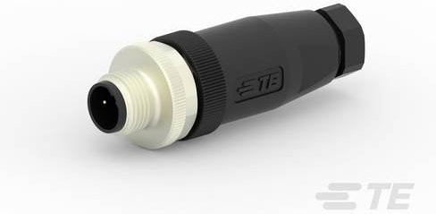 TE Connectivity T4111401021-000 in Schwarz und Gold - Bild 1