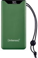 Intenso Powerbank F10000 mit 10000 mAh, Quick Charge, USB-C und USB-A, Grün - Bild 1