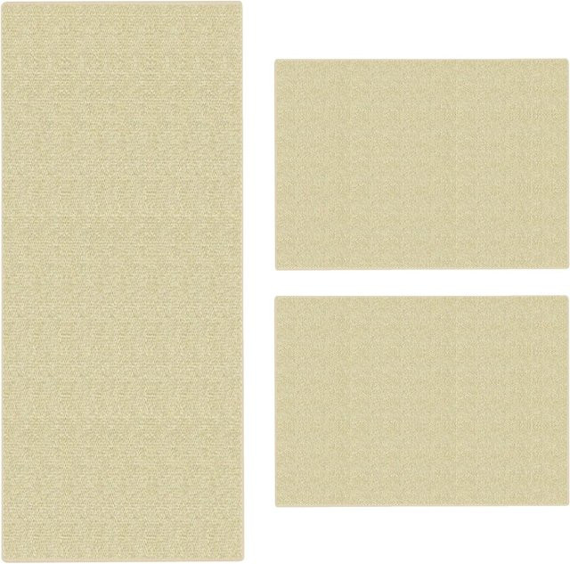 Karat Sisal-Bettumrandung Sylt 3-teilig Ivory Beige - Bild 1