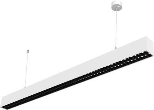 Heitronic LL-510016 LED-Pendelleuchte in Weiß für Bildschirmarbeitsplätze - Bild 1