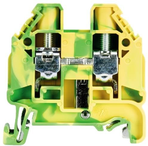 Wieland Electric 58.510.9055.0 Schutzleiterklemme Schrauben Grün-Gelb 50 Stück - Bild 1