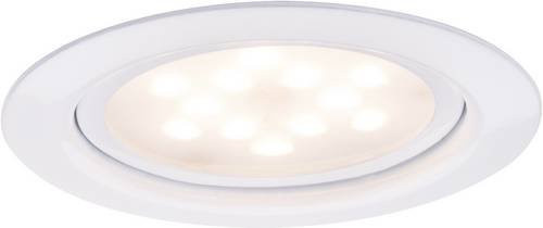Paulmann Micro Line LED-Einbauleuchte 3er Set, Weiß, 4.5W, rund für Möbel und Unterschränke - Bild 1