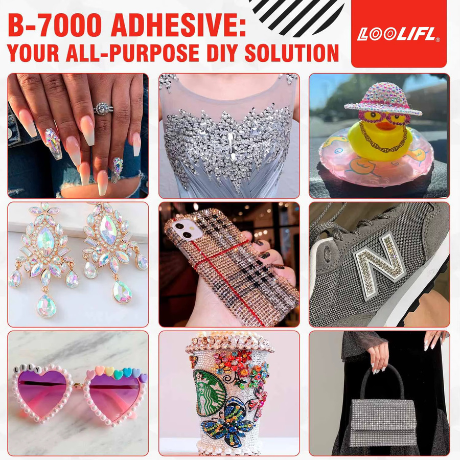 LOOLIFL B7000 Epoxidharzkleber transparent für DIY, Elektronik und Nagelkunst - Bild 3