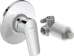 Duravit Fertigmontageset No. 1 UP-Einhebel-Brausemischer Set in Chrom - Bild 1