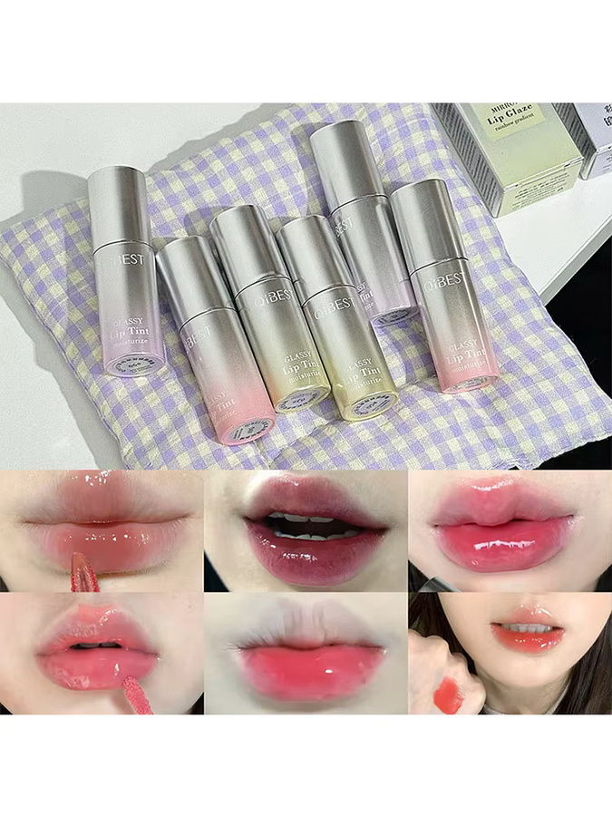 QIBEST Lipgloss, rot, glänzend - Bild 4