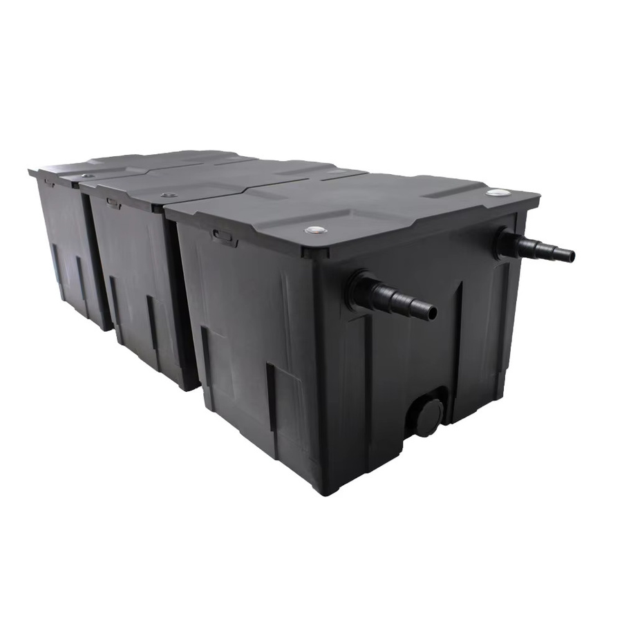 XMSJ Teichfilter CBF-350 für Koi-Teiche und Gartenpools in Schwarz - Bild 2