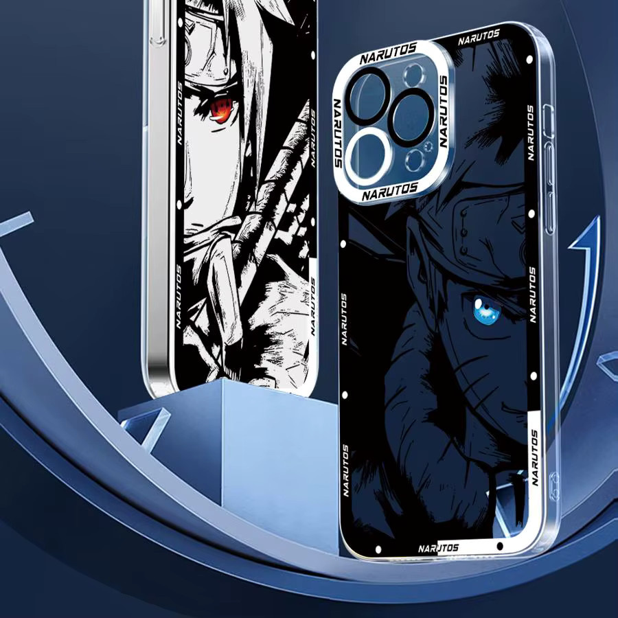Weiche Handyhülle Naruto Design für iPhone und iOS Modelle in Multicolour - Bild 2