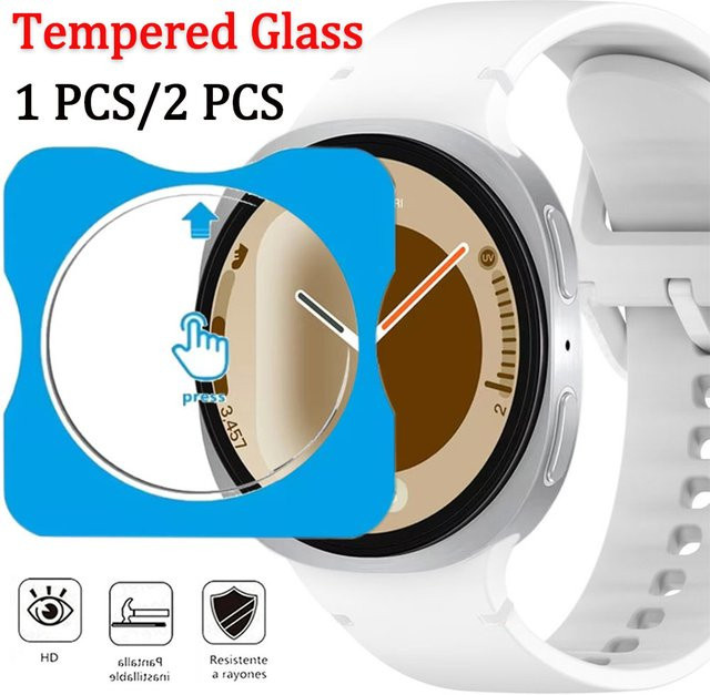 Samsung Schutzglas für Galaxy Watch, transparent - Bild 1