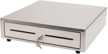 Kassenschublade Olympia LD 410S in Silber mit 8 Münzfächern, 4 Geldscheinfächern und RJ12-Anschluss - Bild 1